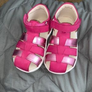 Stride rite memory foam sandals toddler girl